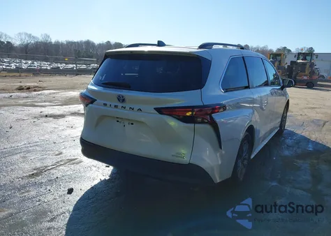 2021 Toyota Sienna Xle из США, поврежденный, VIN 5TDYRKEC4MS046800